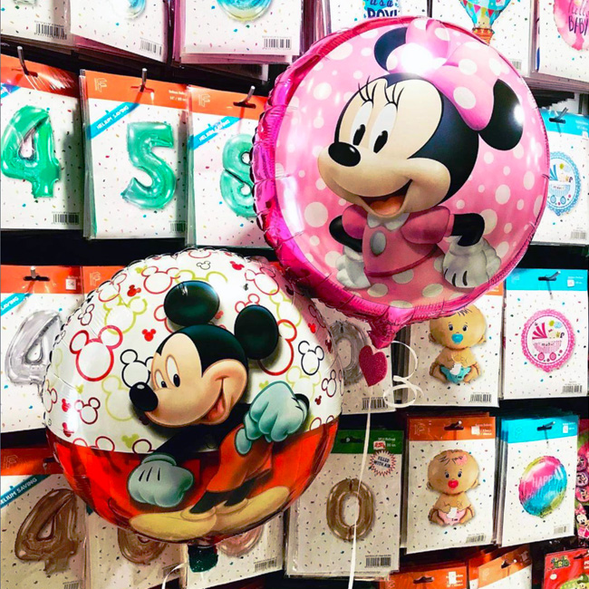 tipos de globos que puedes comprar en nuestra tienda de donostia